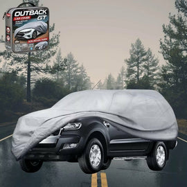 Silvershield Outdoor Car Cover for Ford Ranger 2015 - 2018 (PX2 Dual Cab Ute) XL - Grey