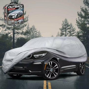 Silvershield Outdoor Car Cover for BMW i3 2014 - 2021 (I01) - L - Grey