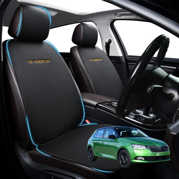 Car Front Seat Cushion Pad for Skoda Fabia 2014 - 2021 (NJ) - Pressure Relief - 27 x 26 x 10 cm