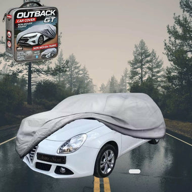 Silvershield Outdoor Car Cover for Alfa Romeo Giulietta Auto 2010 - 2020 - L - Grey