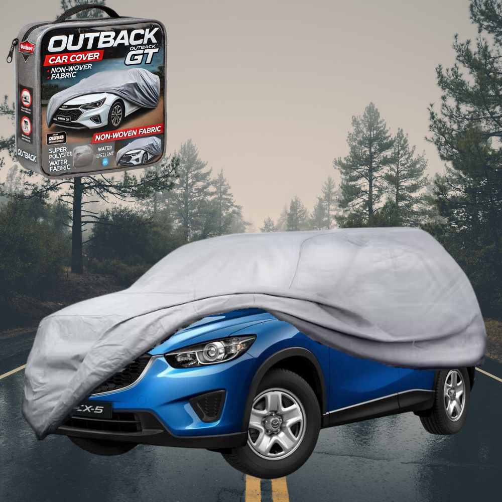 Silvershield Outdoor Car Cover for Mazda CX-5 2012 - 2017 (KE) LC - Grey
