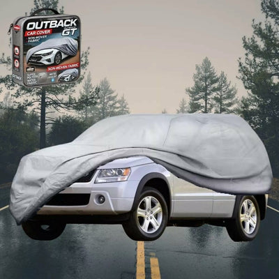 Silvershield Outdoor Car Cover for Suzuki Grand Vitara 2005 - 2015 (3-Door) L - Grey