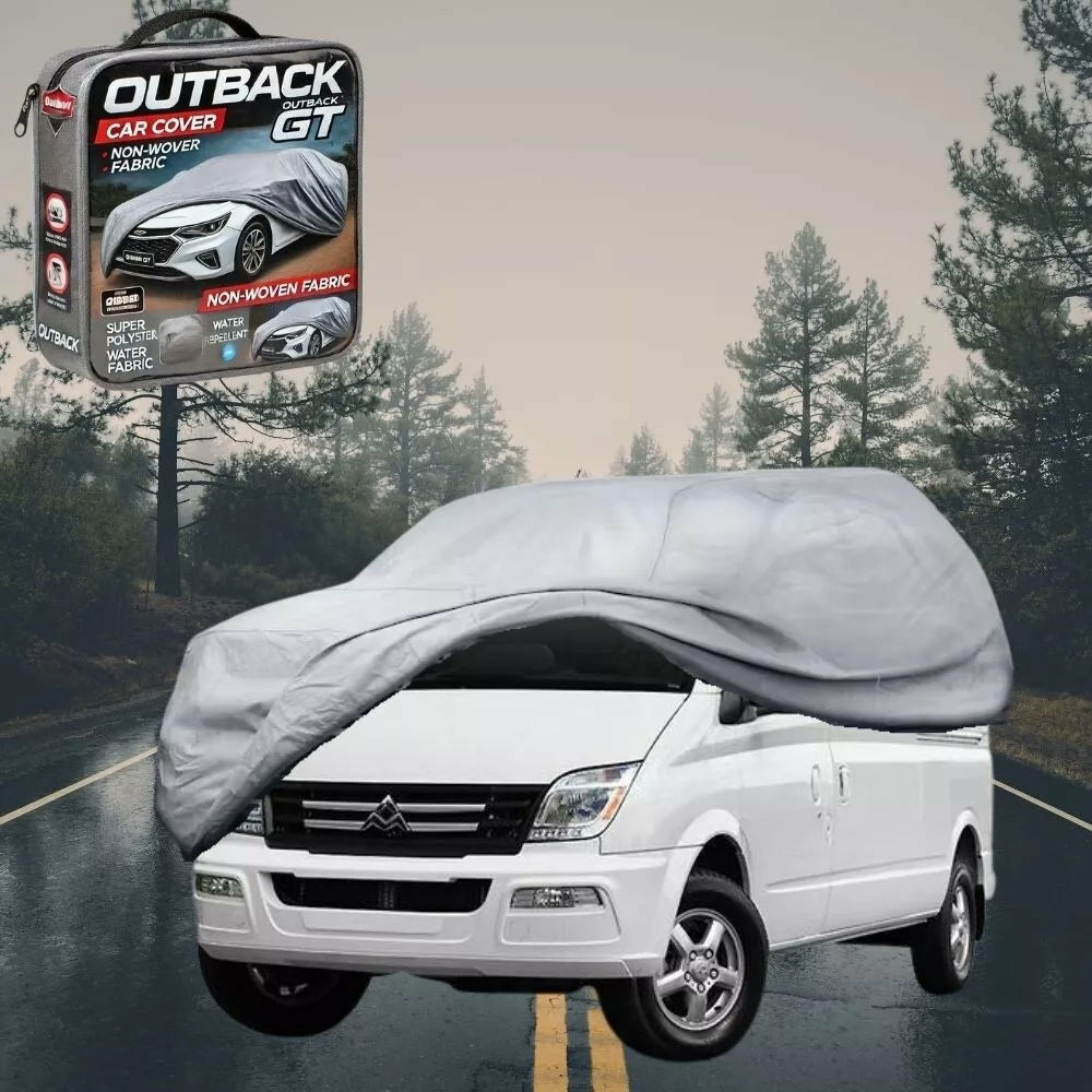 Silver Shield Outdoor Car Cover for LDV V80 Van 2013 - Current XL - Grey