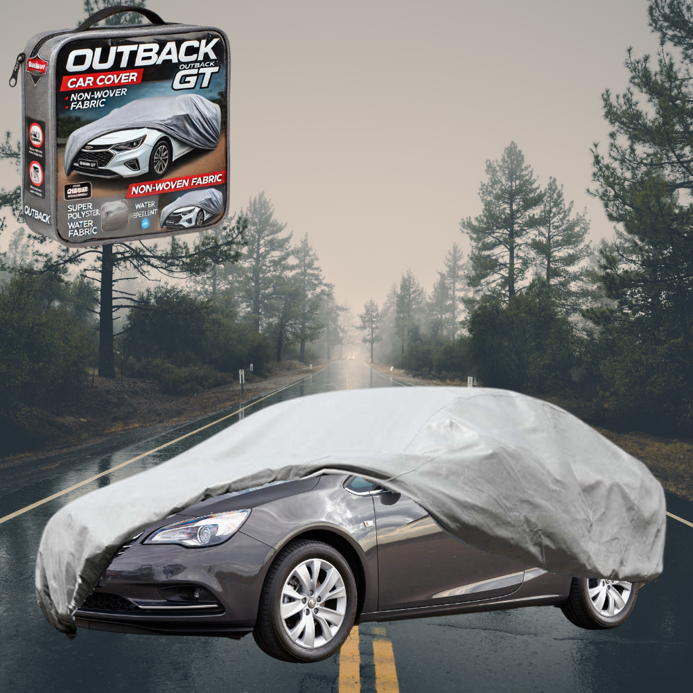 Silver Shield Outdoor Car Cover for Holden Cascada 2013 - 2019 CJ L - Grey