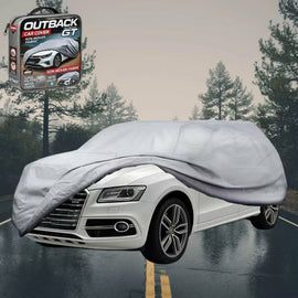 Silvershield Outdoor Car Cover for Audi Q5 SQ5 2009 - 2017 (8R) LC - Grey