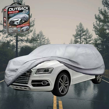 Silvershield Outdoor Car Cover for Audi Q5 SQ5 2009 - 2017 (8R) - LC - Grey
