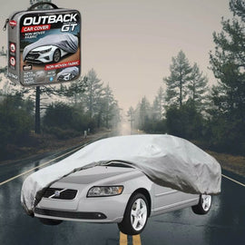 Silvershield Outdoor Car Cover for Volvo S40 2004 - 2012 (Manual) L - Grey