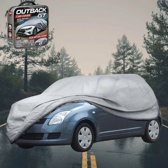 Silvershield Outdoor Car Cover for Suzuki Swift 2004 - 2010 (Manual) L - Grey
