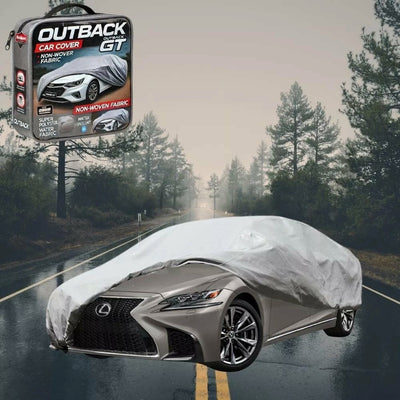 Silvershield Outdoor Car Cover for Lexus LS 2018 - Current (XF50) XXL - Grey