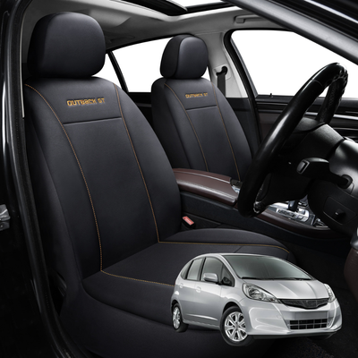 Car Front Seat Cover for Honda Jazz 2008 - 2014 (FIT GE/GG) - Black - 27 x 26 x 10 cm