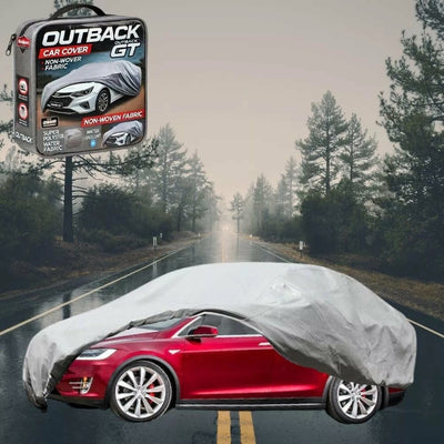 Silvershield Outdoor Car Cover for Tesla Model X 2015 - Current L - Grey