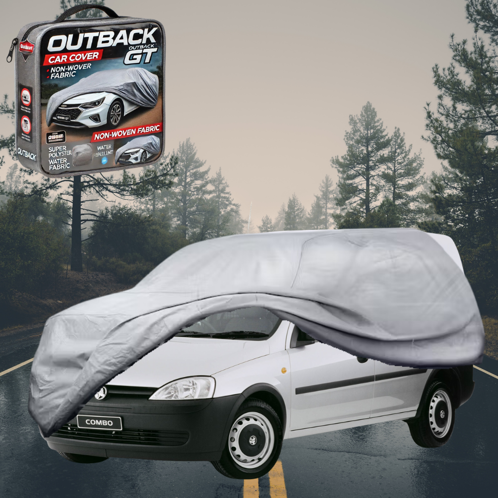 Silver Shield Outdoor Car Cover for Holden Combo 2002 - 2013 (XC) XL - Grey