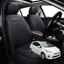 Car Front Seat Cover for Toyota Prius C 2012 - 2020 NHP10 - Black - 27 x 26 x 10 cm-1