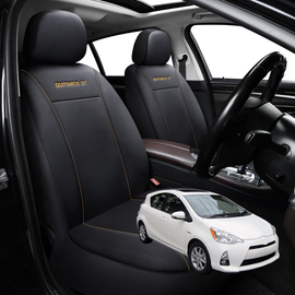 Car Front Seat Cover for Toyota Prius C 2012 - 2020 NHP10 - Black - 27 x 26 x 10 cm