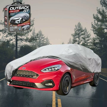 Silvershield Outdoor Car Cover for Ford Fiesta ST 2018 - Current (WG ST) - L - Grey