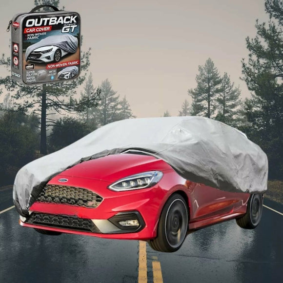 Silvershield Outdoor Car Cover for Ford Fiesta ST 2018 - Current (WG ST) L - Grey