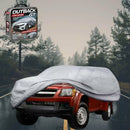 Silvershield Outdoor Car Cover for Holden Colorado Ute 2008 - 2012 - LC - Grey-1