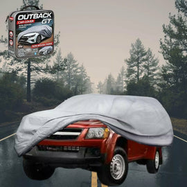 Silvershield Outdoor Car Cover for Holden Colorado Ute 2008 - 2012 LC - Grey