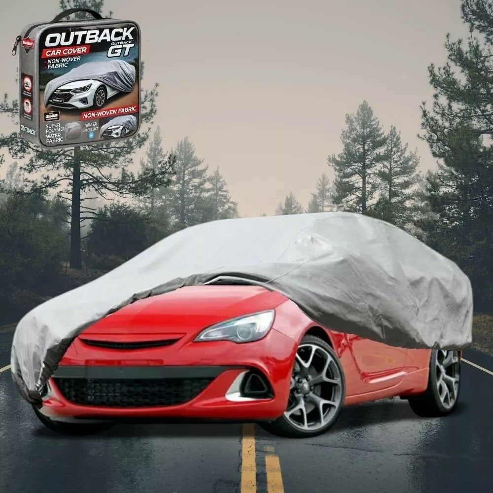 Silvershield Outdoor Car Cover for Holden Astra 2009 - 2016 (PJ) L - Grey