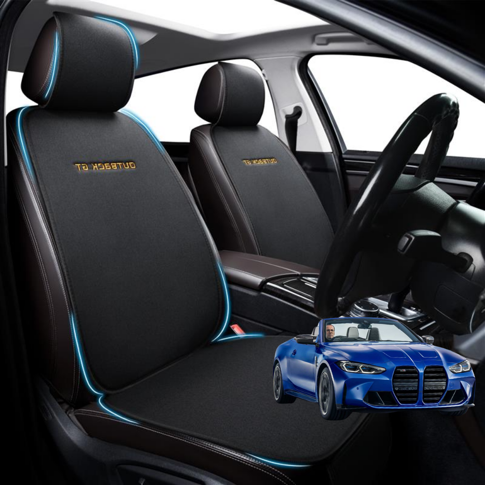 Car Front Seat Cushion Pad for BMW M4 2021 - Current (G82 G83) - Pressure Relief - 27 x 26 x 10 cm