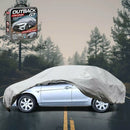 Silvershield Outdoor Car Cover for Mitsubishi Lancer 2007 - 2017 Auto (CJ) L - Grey-1