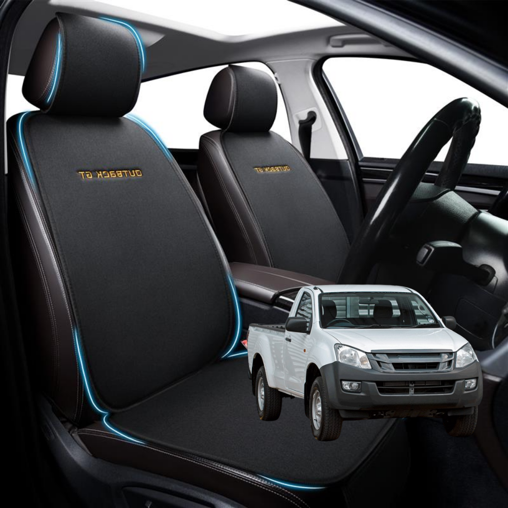 Car Front Seat Cushion Pad for Isuzu D-Max Single Cab 2012 - 2020 RT - Pressure Relief - 27 x 26 x 10 cm
