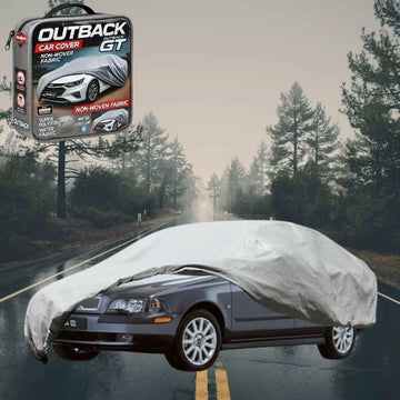 Silvershield Outdoor Car Cover for Volvo S40 1997 - 2004 - L - Grey