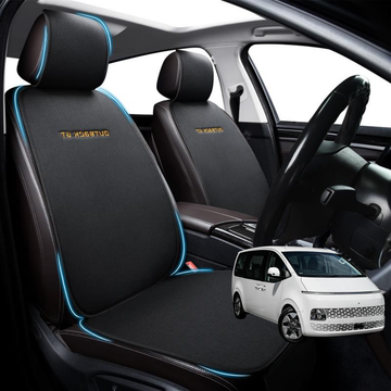 Car Front Sideless Seat Cushion for Hyundai Staria 2021 - Current US4 - Pressure Relief - 27 x 26 x 10 cm