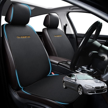 Car Front Sideless Seat Cushion for BMW 6 Series Gran Coupe 2011 - 2019 (F06) - Pressure Relief - 27 x 26 x 10 cm