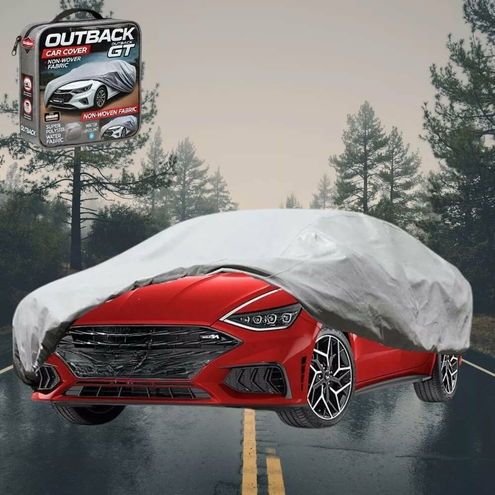 Silvershield Outdoor Car Cover for Hyundai Sonata 2021 - Current L - Grey