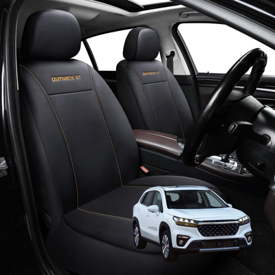 Car Front Seat Cover for Suzuki S-Cross 2022 - Current - Black - 27 x 26 x 10 cm