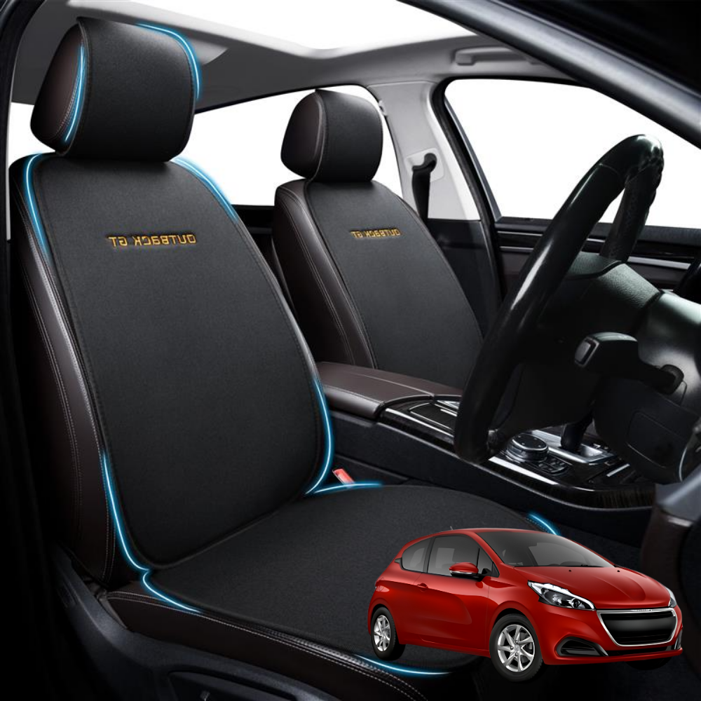 Car Front Seat Cushion Pad for Peugeot 208 2012 - 2018 (A9) - Pressure Relief - 27 x 26 x 10 cm