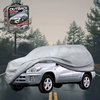 Silvershield Outdoor Car Cover for Toyota RAV4 1994 - 2000 4-Door (XA10) - LC - Grey