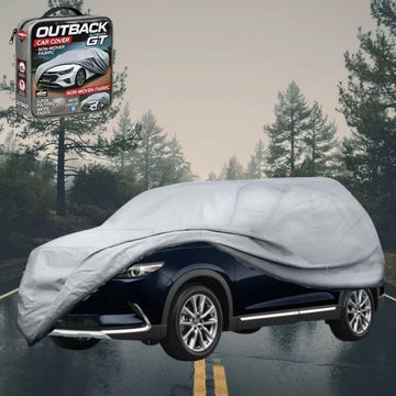 Silvershield Outdoor Car Cover for Mazda CX-9 2016 - Current (TC) - XL - Grey