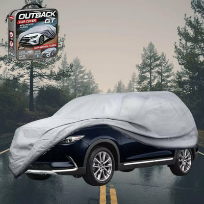 Silvershield Outdoor Car Cover for Mazda CX-9 2016 - Current (TC) XL - Grey