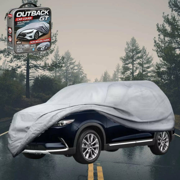 Silvershield Outdoor Car Cover for Mazda CX-9 2016 - Current (TC) XL - Grey