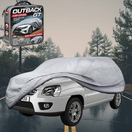 Silvershield Outdoor Car Cover for Kia Sportage 2005 - 2010 KM LC - Grey