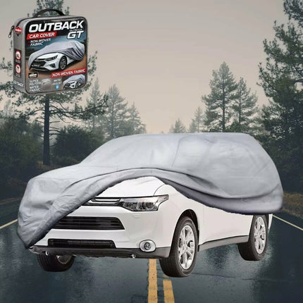 Silvershield Outdoor Car Cover for Mitsubishi Outlander 2018 - 2021 (ZJ/ZK/ZL) LC - Grey