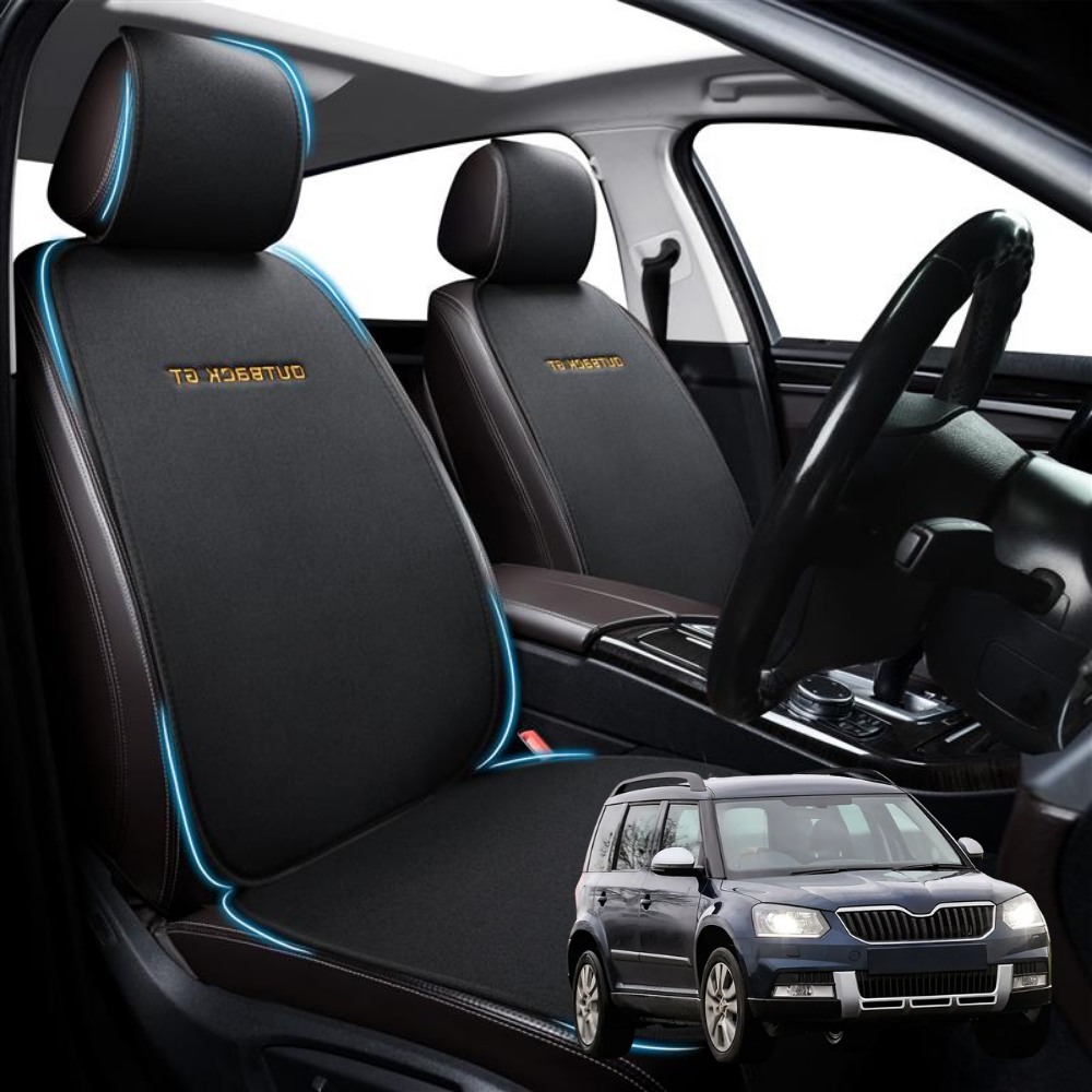 Car Front Seat Cushion Pad for Skoda Yeti 2009 - 2017 - Pressure Relief - 27 x 26 x 10 cm