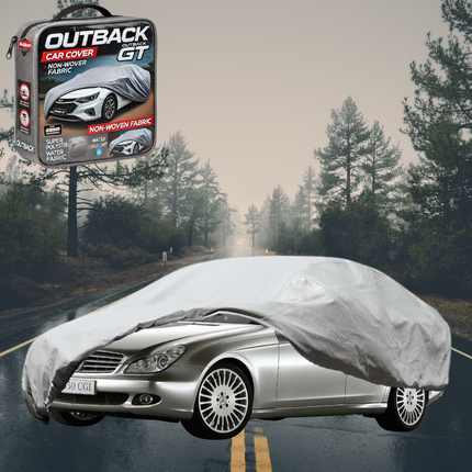 Silvershield Outdoor Car Cover for Mercedes-Benz CLS-Class 2004 - 2010 (C219) XXL - Grey