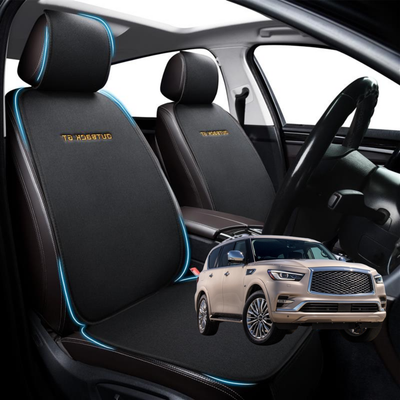 Car Front Seat Cushion Pad for Infiniti QX80 2015 - 2020 Y62 - Pressure Relief - 27 x 26 x 10 cm