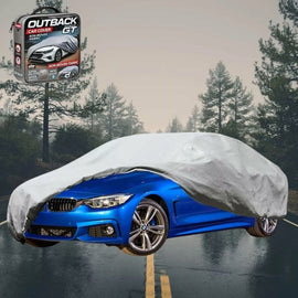Silvershield Outdoor Car Cover for BMW 4 Series Coupe/Convertible 2014 - 2021 (F32 F33) L - Grey