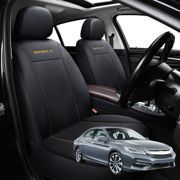 Car Front Seat Cover for Honda Accord 2012 - 2017 (9th Gen) - Black - 27 x 26 x 10 cm