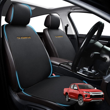 Car Front Sideless Seat Cushion for Mitsubishi Triton Double Cab 2024 - Current (LC/MV) - Pressure Relief - 27 x 26 x 10 cm