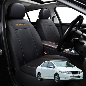 Car Front Seat Cover for Honda City 2007 - 2014 GM2, GM3 - Black - 27 x 26 x 10 cm