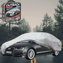 Silvershield Outdoor Car Cover for Audi A8 S8 2009 - Current (D4) L - Grey-1