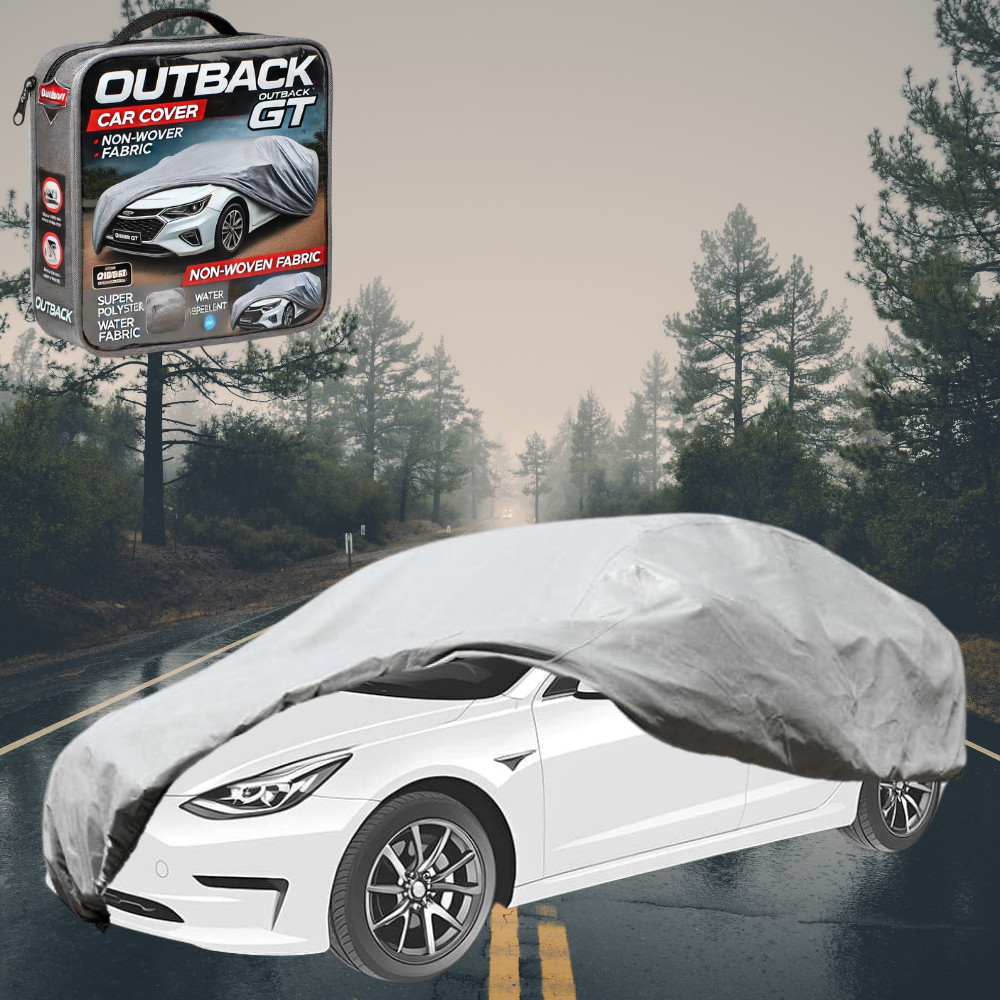 Silver Shield Outdoor Car Cover for Tesla Model 3 2017 - 2023 XXL - Grey