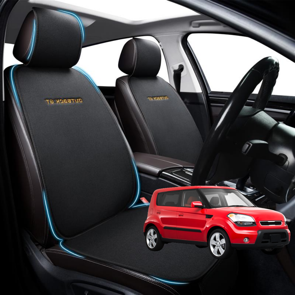 Car Front Seat Cushion Pad for Kia Soul 2008 - 2013 AM - Pressure Relief - 27 x 26 x 10 cm