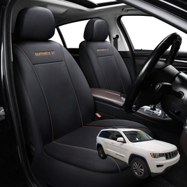 Car Front Seat Cover for Jeep Grand Cherokee 2011 - 2021 (WK) - Black - 27 x 26 x 10 cm