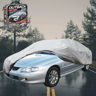 Silvershield Outdoor Car Cover for Holden Commodore 1997 - 2006 (VT VX VY VZ) - LC - Grey